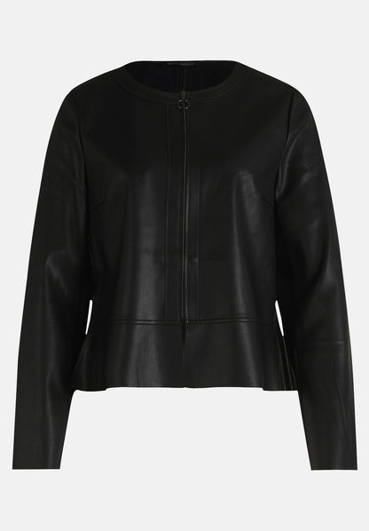 Betty Barclay_Black_Short Blazer with Zip_4272-2738_9045_04