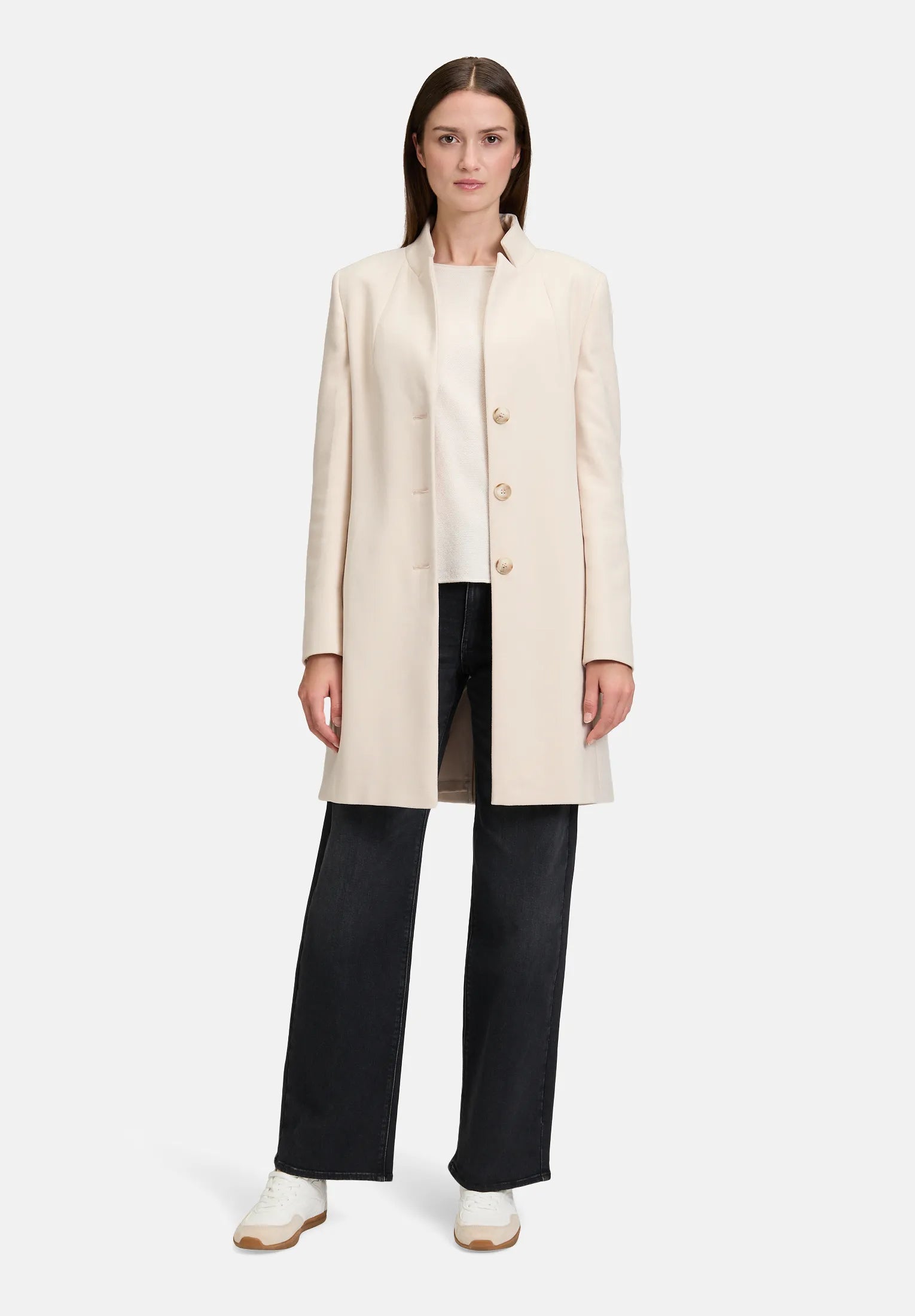 Betty Barclay_Shiny Powder_Blazer Coat with Buttons_4298-3742_1039_02