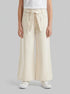 Benetton Creamy White Girls Wide Fit Trousers with Sash SKU: 42KQCF05J_00E Image 00