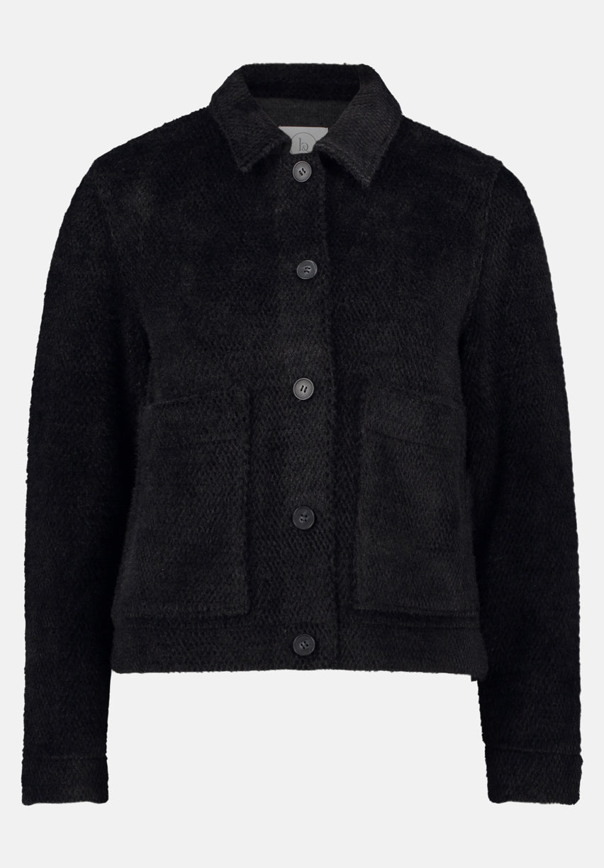 Betty Barclay_Black_Casual Jacket with Collar_4312-3267_9045_04