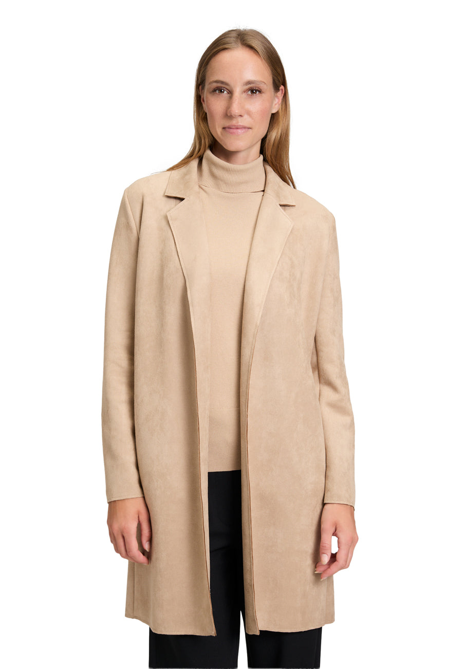 Betty Barclay_Classic Beige_Blazer Jacket Long 1/1 Sleeve_4323-1178_7234_01
