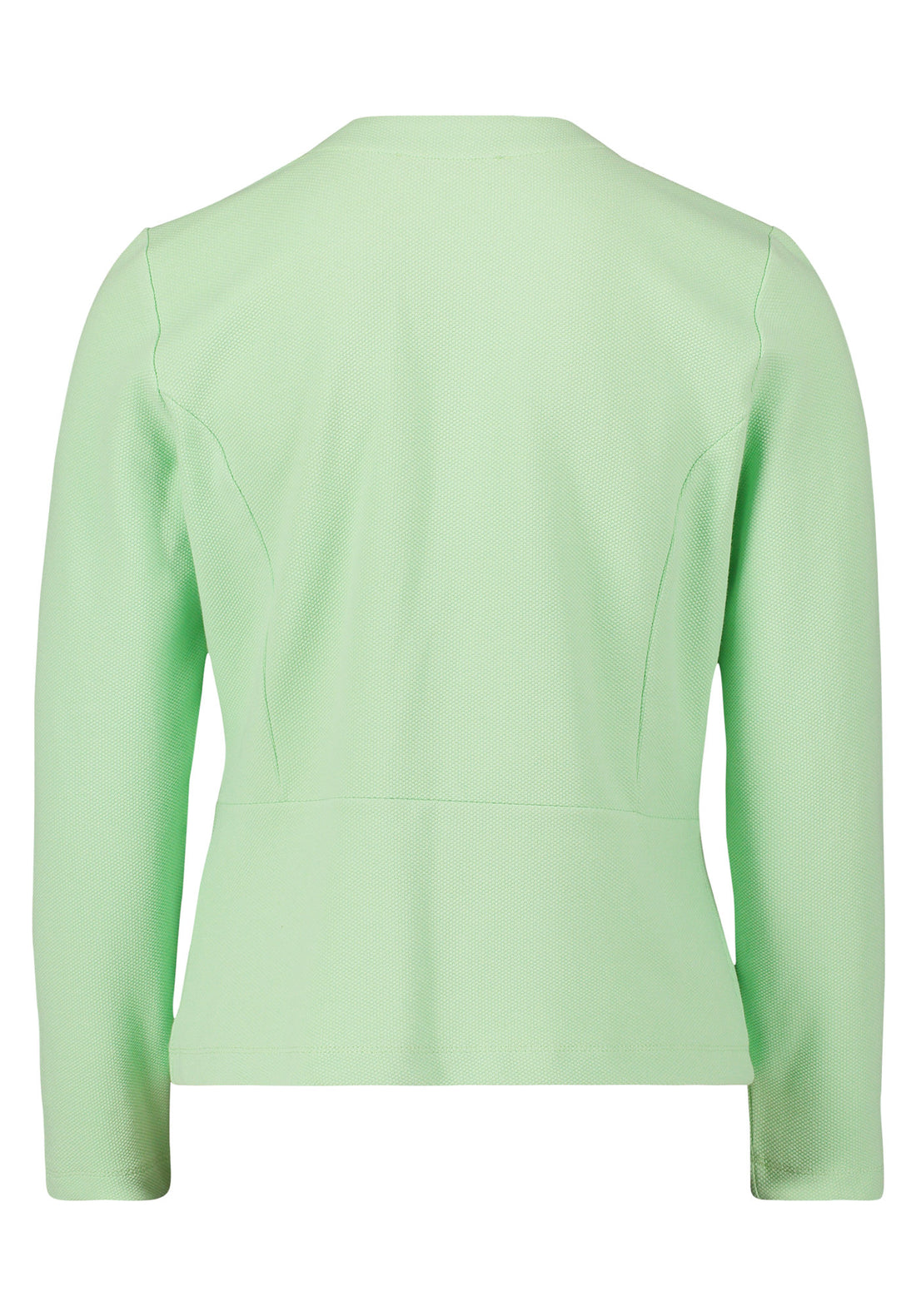 Pastel Green Fitted Blazer Style Cardigan_4340 1050_5242_02