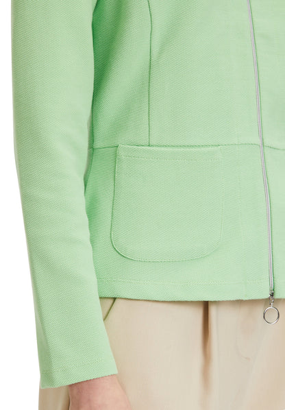 Pastel Green Fitted Blazer Style Cardigan_4340 1050_5242_07