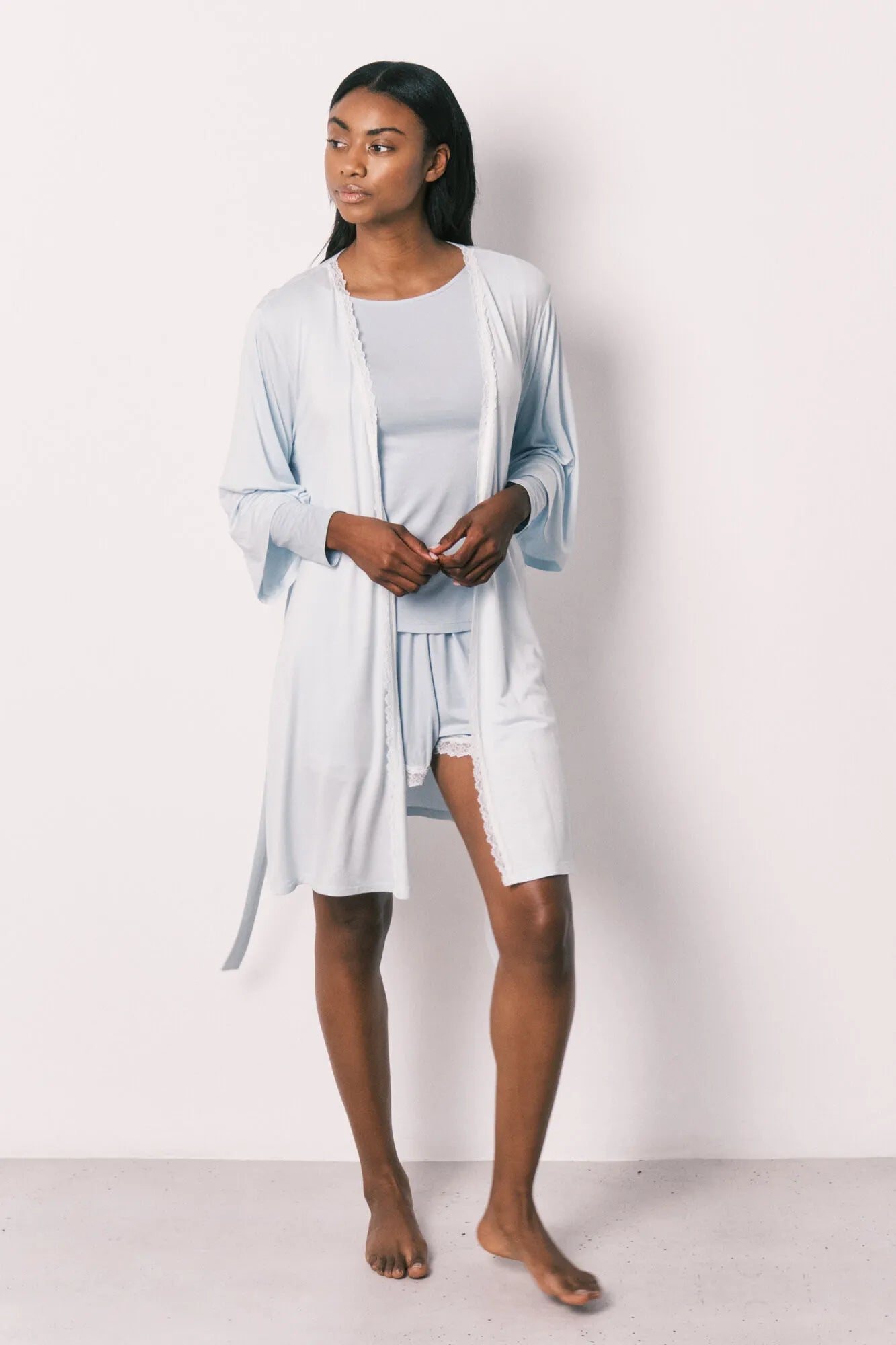 Women Secret_Light Blue_Blue Viscose Soft Touch Midi Robe_4353597_17_03