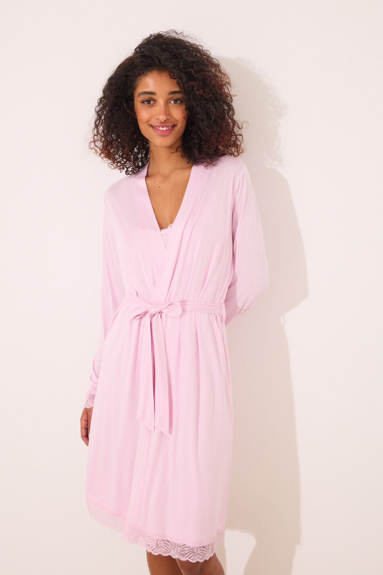 Women Secret_Pink Viscose Midi Robe_4359711_71_02