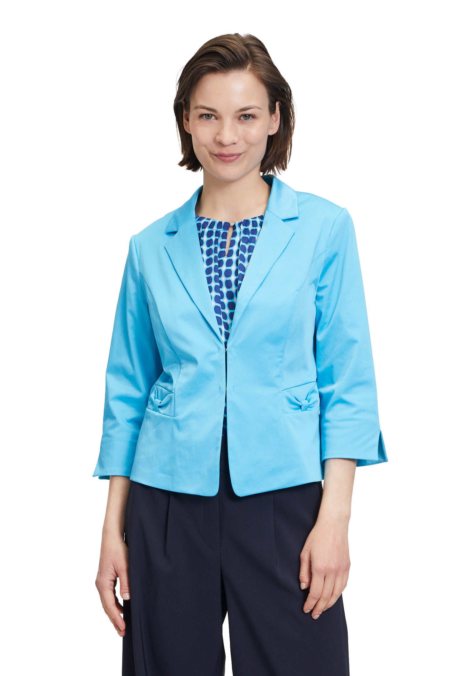 Blazer Jacket Short 3/4 Sleeve_4360-2423_8188_01