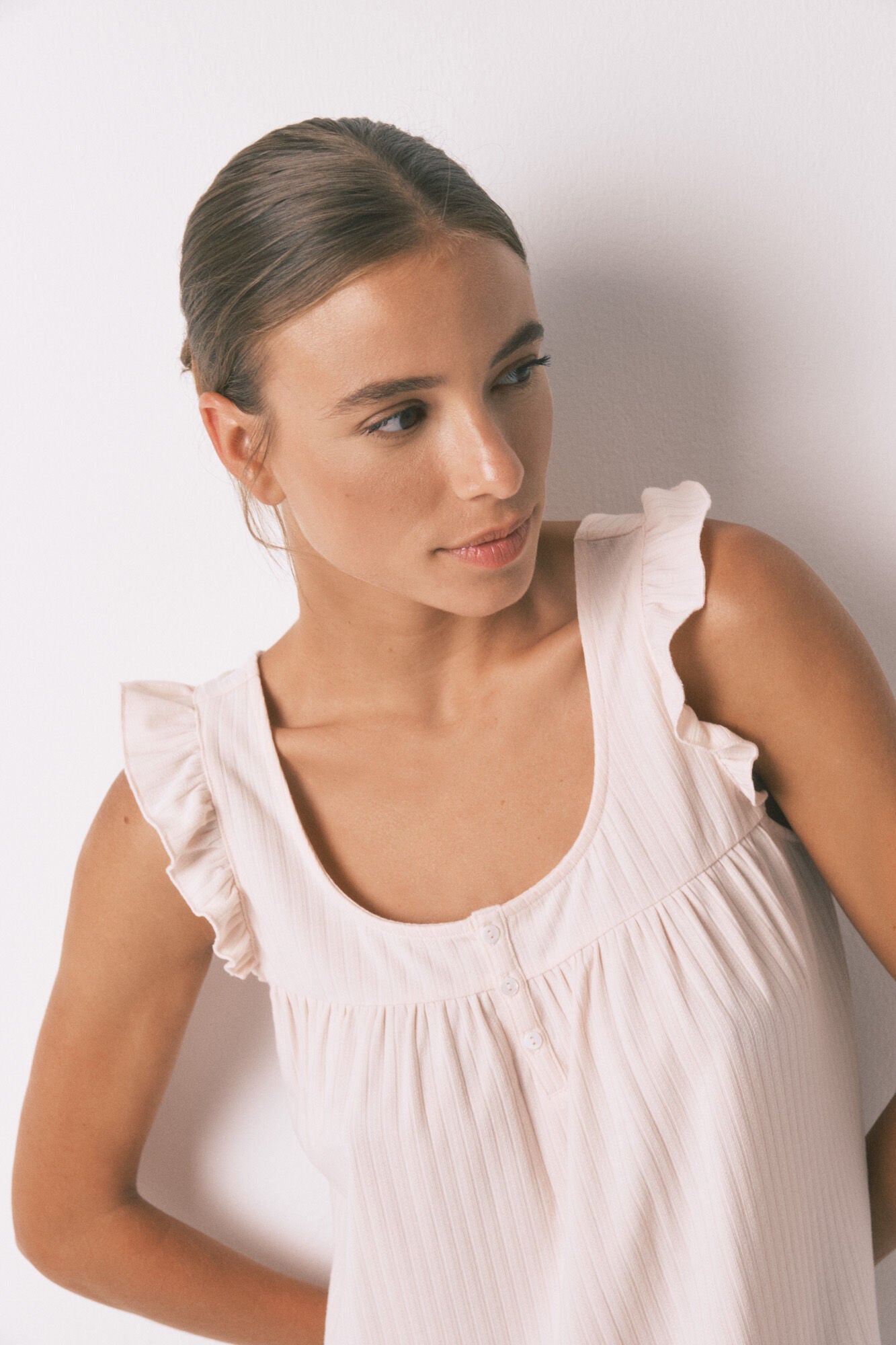 Women Secret_Pink_Pink Ribbed Short Nightgown_4362327_71_05