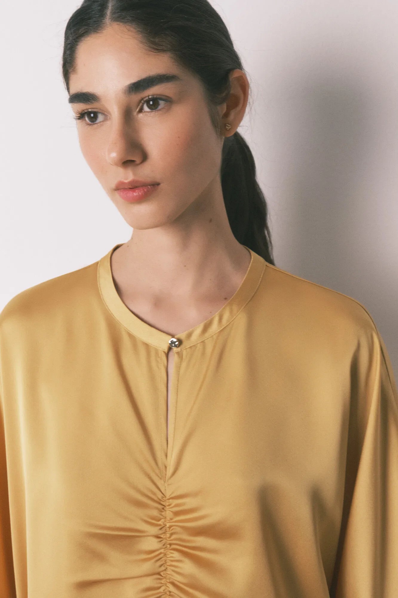 Women Secret_Gold/Mustard_Mustard Satin Caftan Dress_4363627_08_06