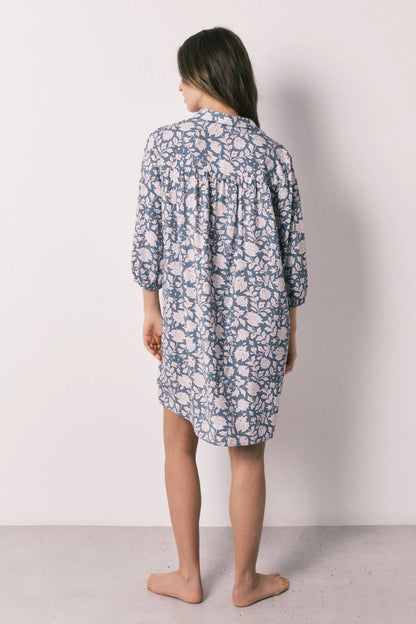 Women Secret Blue Print Women Pink Viscose Long Floral Print Camisole SKU: 4363630_19 Image 04