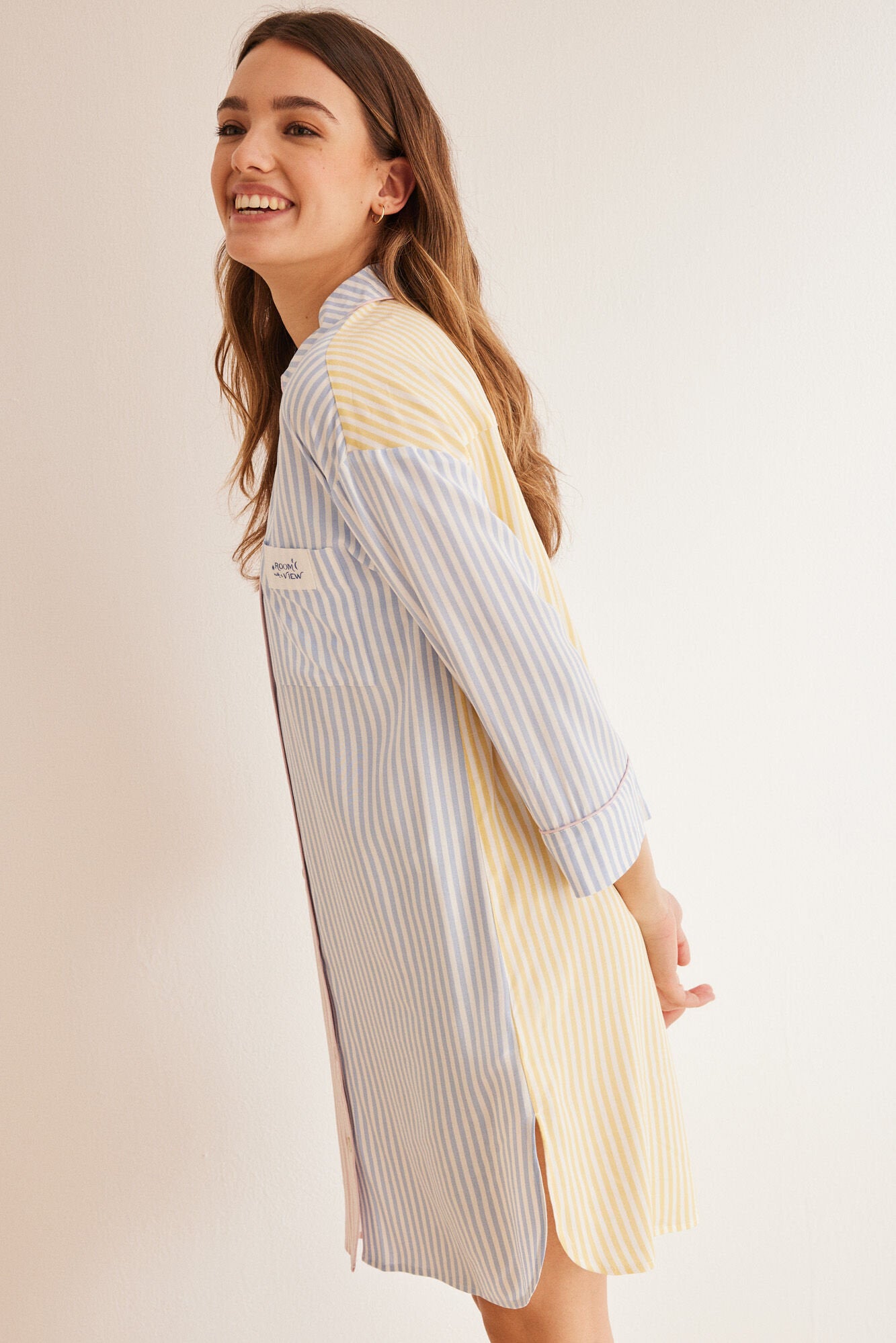 Multicoloured Long Sleeves Camisoles_4367485_98_01