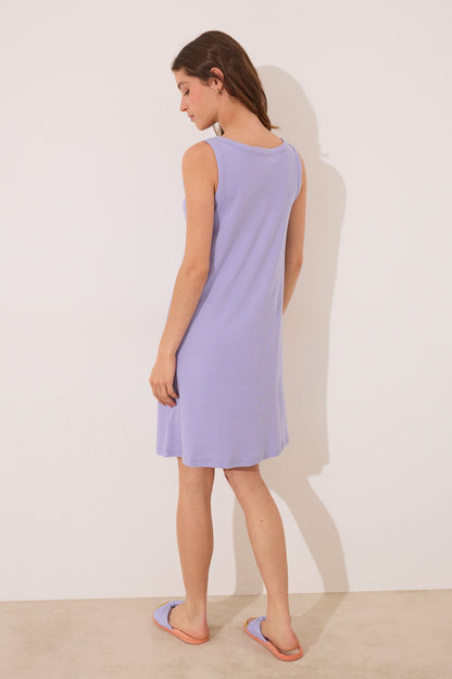 Women Secret_Lilac Cotton Ribbed Midi Nightgown_4369322_98_03