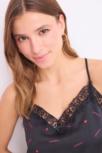 Women Secret_Black Satin Print Short Jumpsuit_4379531_01_04