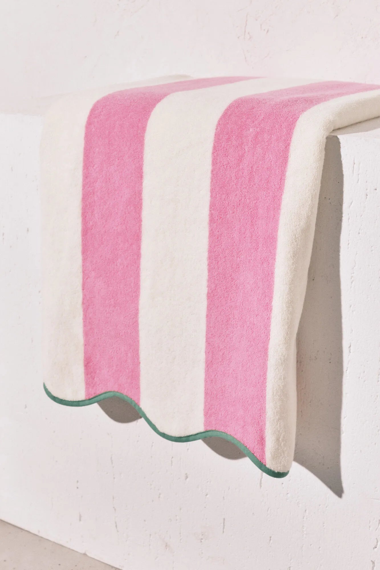 Women Secret_Pink_100% Cotton Striped Towel_4383148_70_02