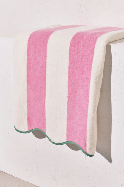 Women Secret_Pink_100% Cotton Striped Towel_4383148_70_02