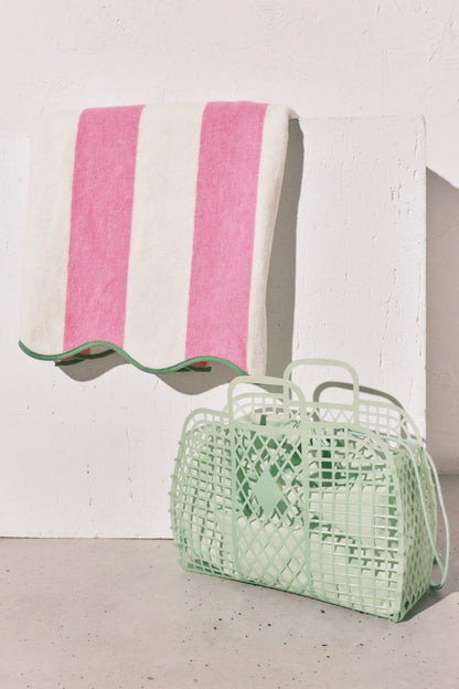 Women Secret_Pink_100% Cotton Striped Towel_4383148_70_05