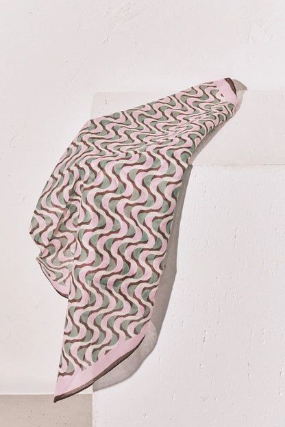 Women Secret Multicoloured Women Cotton Geometric Print Scarf SKU: 4383149_98 Image 06