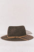 Women Secret Medium Brown Women Brown Raffia Effect Hat SKU: 4383157_31 Image 01