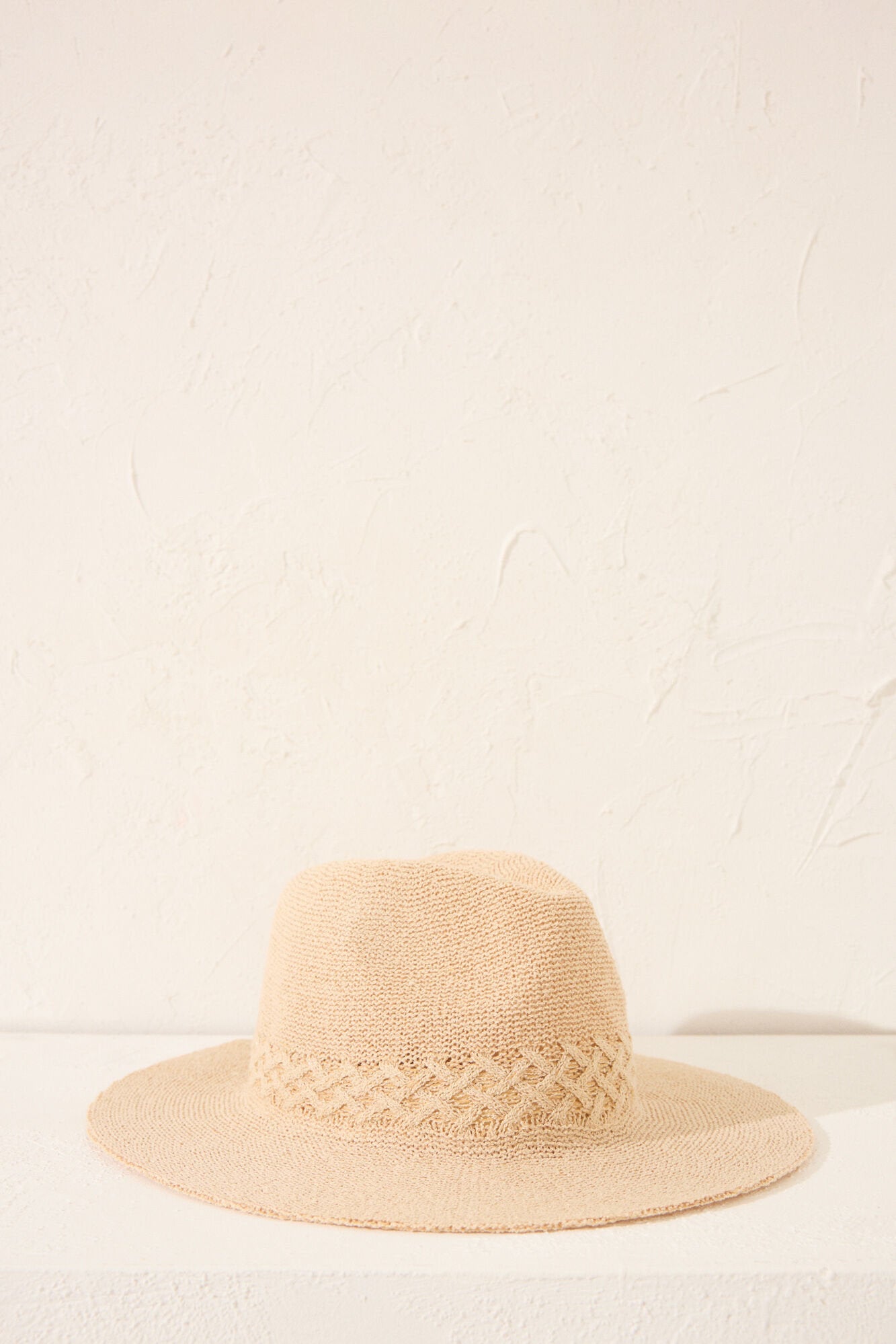 Women Secret_Shiny Braided Cotton Hat_4389641_38_01