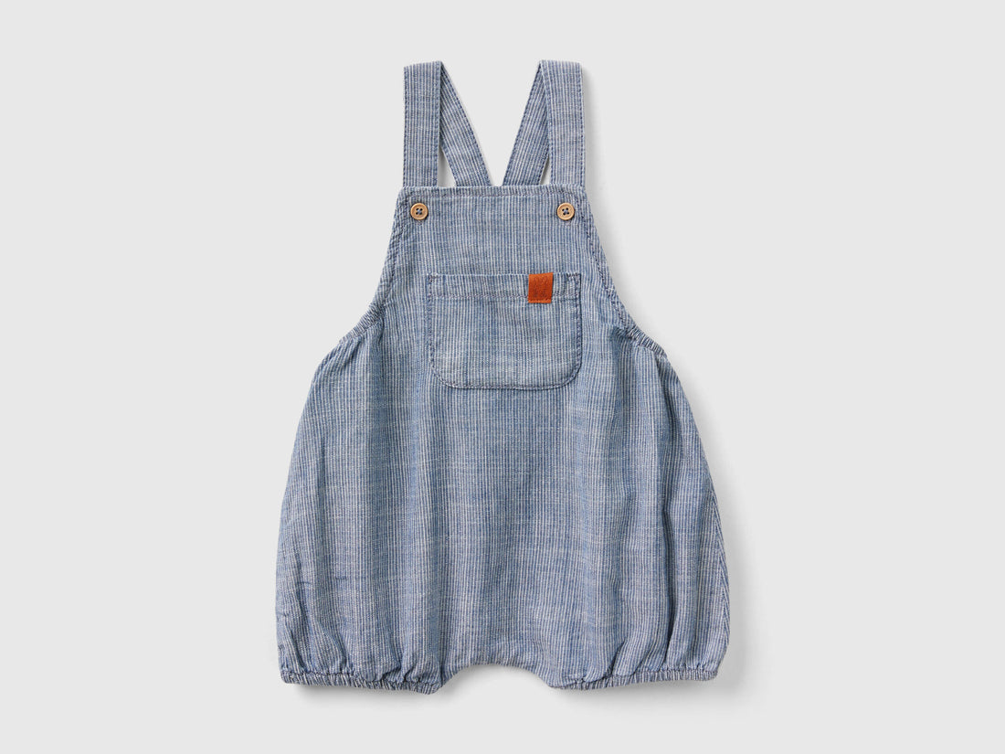 Striped Chambray Dungarees_43Huat00Y_901_01