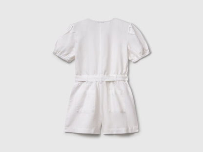 Benetton_Jumpsuit with Sash in Linen Blend_43WBCT014_101_02