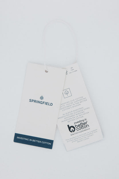 Springfield_Blue_Slim Fit Mandarin Collar PiquŽ Polo Shirt_4402324_10_05