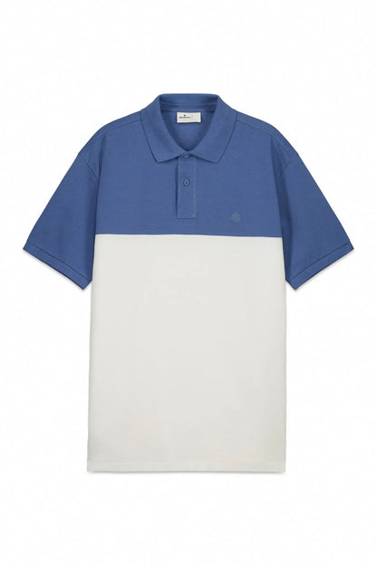 Springfield Blue Men PiquŽ Regular Fit Polo Shirt SKU: 4403093_14 Image 05