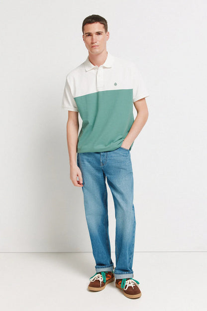 Springfield Green Men PiquŽ Regular Fit Polo Shirt SKU: 4403093_25 Image 02