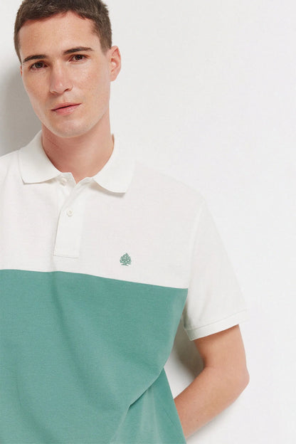 Springfield Green Men PiquŽ Regular Fit Polo Shirt SKU: 4403093_25 Image 05