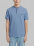 Springfield Blue Men PiquŽ Henley Slim Fit Polo Shirt SKU: 4403097_14 Image 00