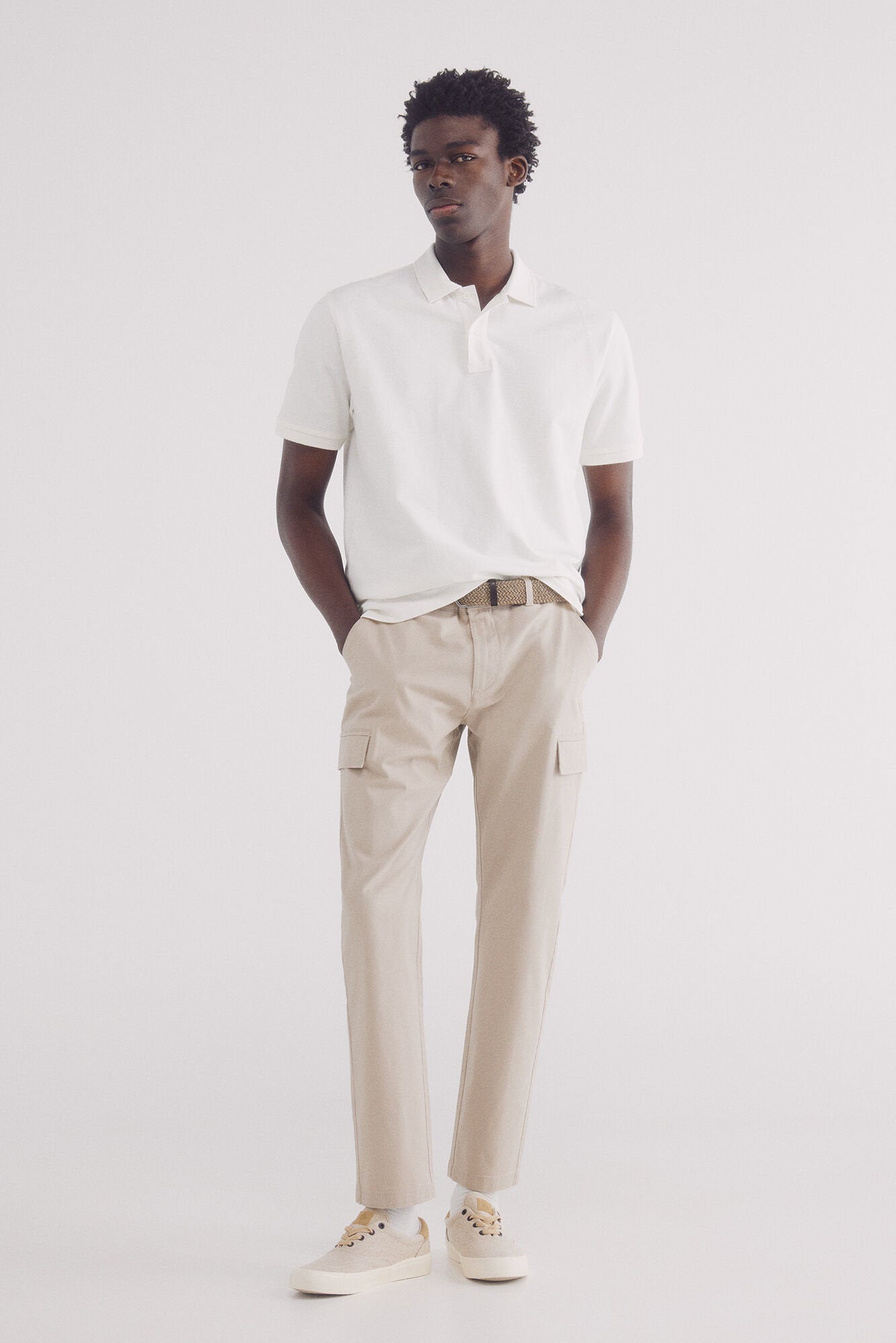 Springfield_Regular Fit Structured Polo_4409004_98_04