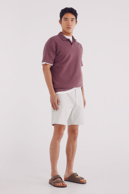 Springfield_Regular Fit Waffle Structure Polo_4409006_68_03