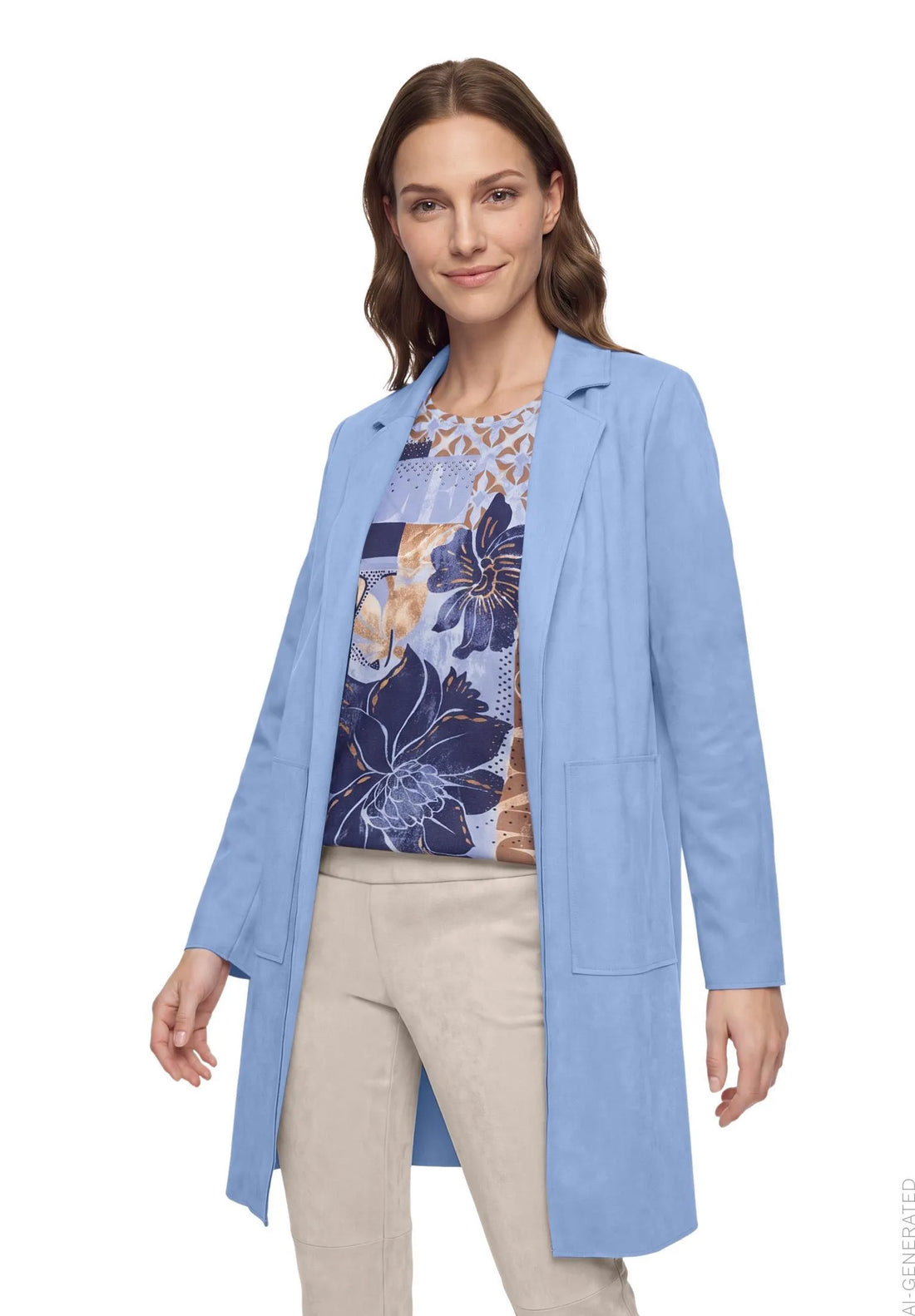 Betty Barclay Infinity Women Long Blazer SKU: 4412-1178_8308 Image 01