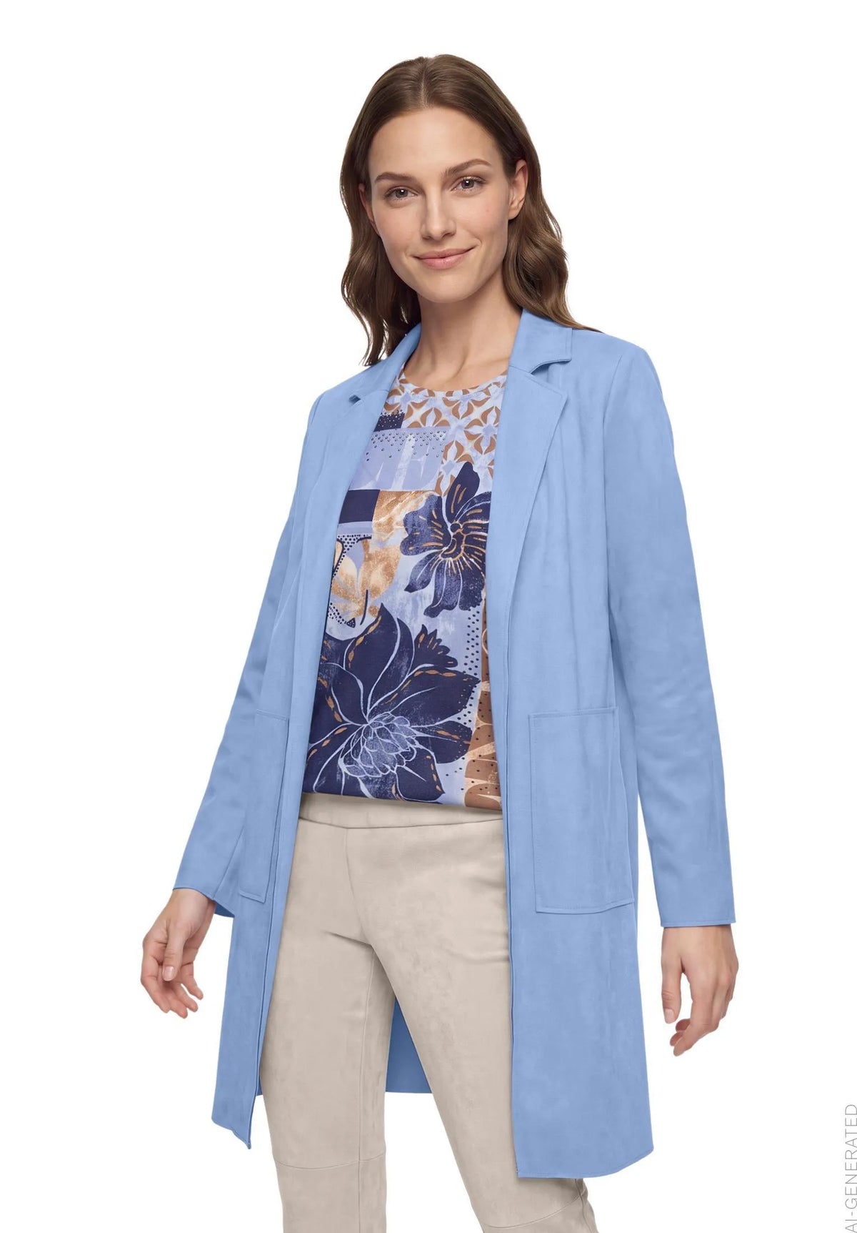 Betty Barclay Infinity Women Long Blazer SKU: 4412-1178_8308 Image 01