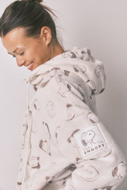 Women Secret_Ivory_Snoopy White Faux Shearling Short Robe_4412197_96_05