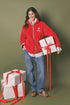 Women Secret_Red/Coral_Robe Red Faux Shearling with Snoopy Embroidered_4412214_62_01
