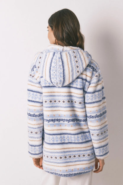 Women Secret_Blue Print_Snoopy Hood Robe with Borders_4412218_19_05