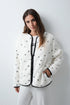 Women Secret Ivory Women Embroidered Star Short Robe SKU: 4414339_96 Image 01
