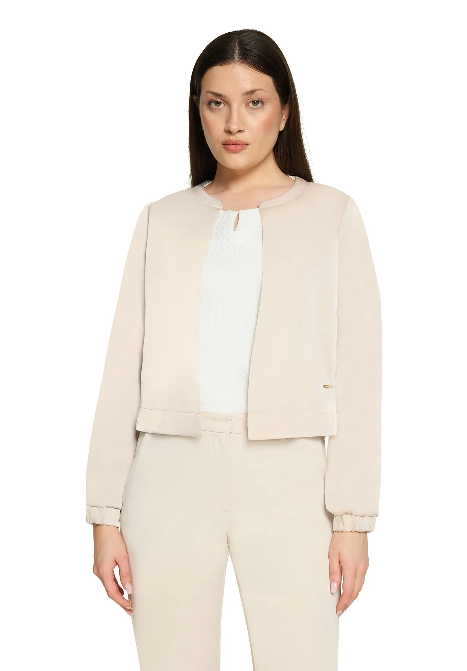 Betty Barclay Soft Nature Women Blazer Jacket Short 1/1 Sleeve SKU: 4421-3386_1098 Image 01