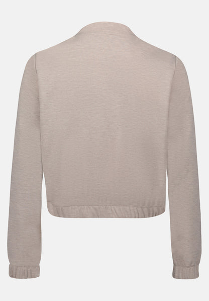 Betty Barclay_Dark Cream Melange_Long-Sleeved Blouson_4442-3480_1714_05