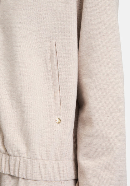 Betty Barclay_Dark Cream Melange_Long-Sleeved Blouson_4442-3480_1714_07