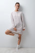 Women Secret Multicoloured Women Snoopy Hearts Short Nightgown SKU: 4444834_98 Image 01
