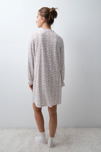 Women Secret Multicoloured Women Snoopy Hearts Short Nightgown SKU: 4444834_98 Image 04