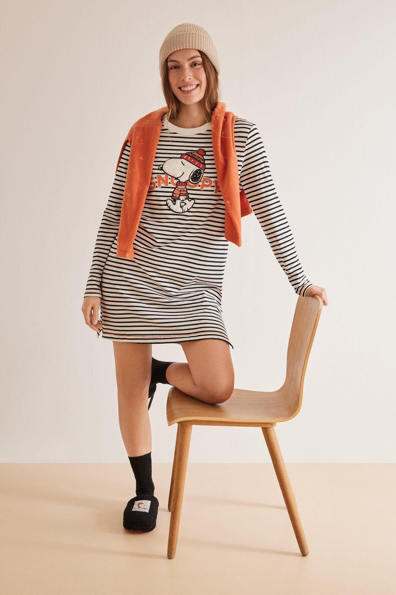 Long Sleeve Short Nightdress_4447704_98_01