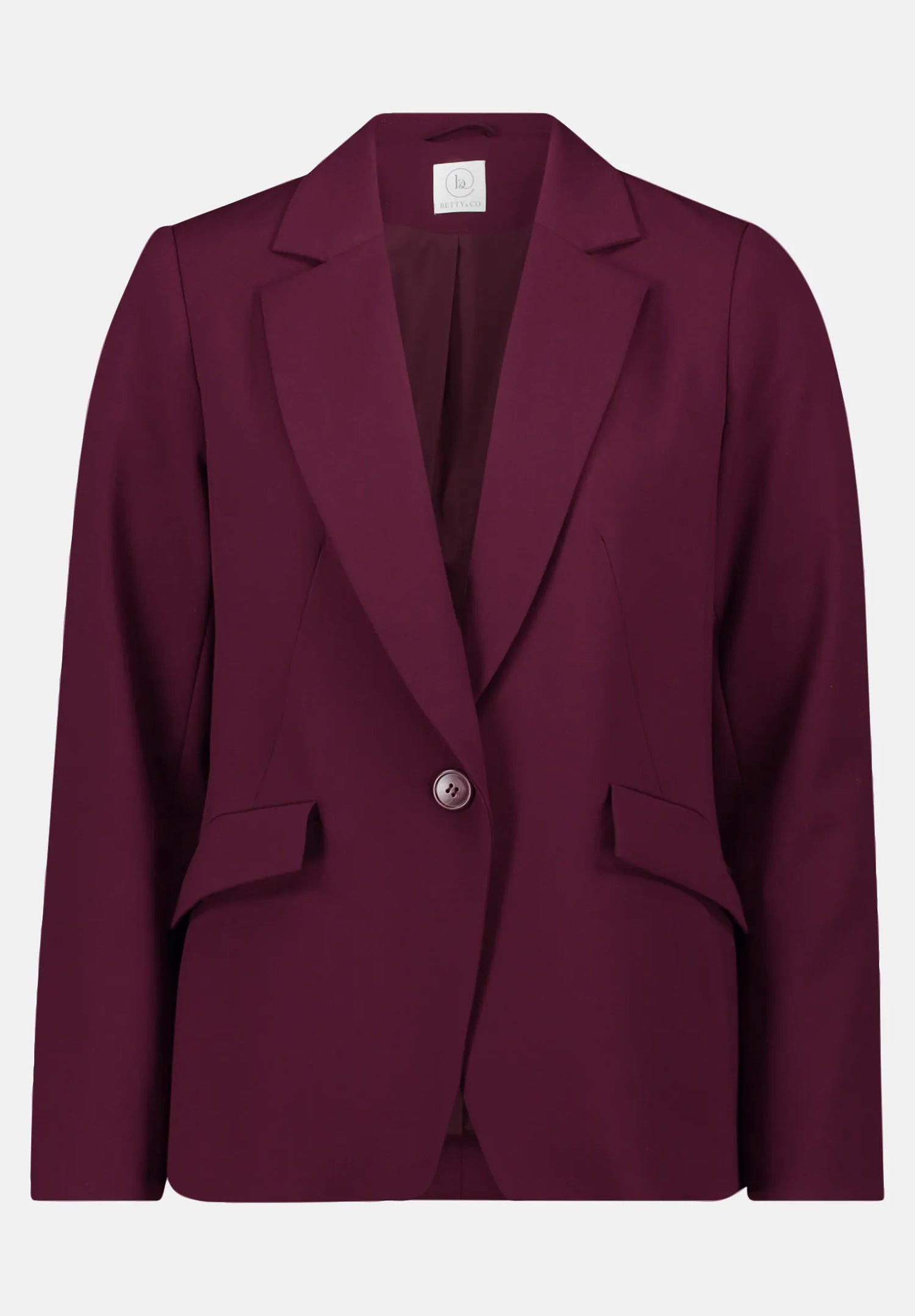 Betty Barclay_Dark Aubergine_Short Blazer with Pockets_4459-3747_4685_04