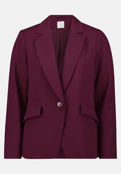 Betty Barclay_Dark Aubergine_Short Blazer with Pockets_4459-3747_4685_04