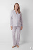 Women Secret Medium Blue Women Gingham Print Classic Pyjamas "Maternity" SKU: 4464356_12 Image 01