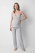 Women Secret Dark Grey Women Grey "Maternity" Long Pyjamas SKU: 4464358_41 Image 01