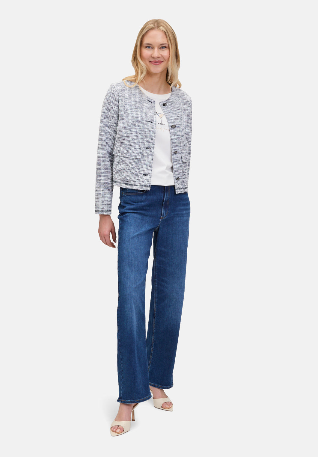 Betty Barclay_Dark Blue/White_Jersey Jacket Long Sleeves_4473-3251_8812_02