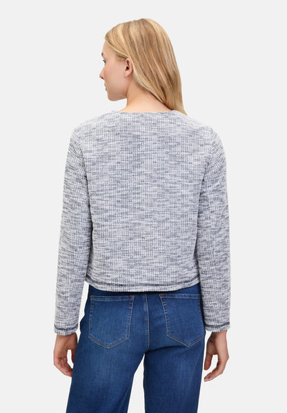 Betty Barclay_Dark Blue/White_Jersey Jacket Long Sleeves_4473-3251_8812_03