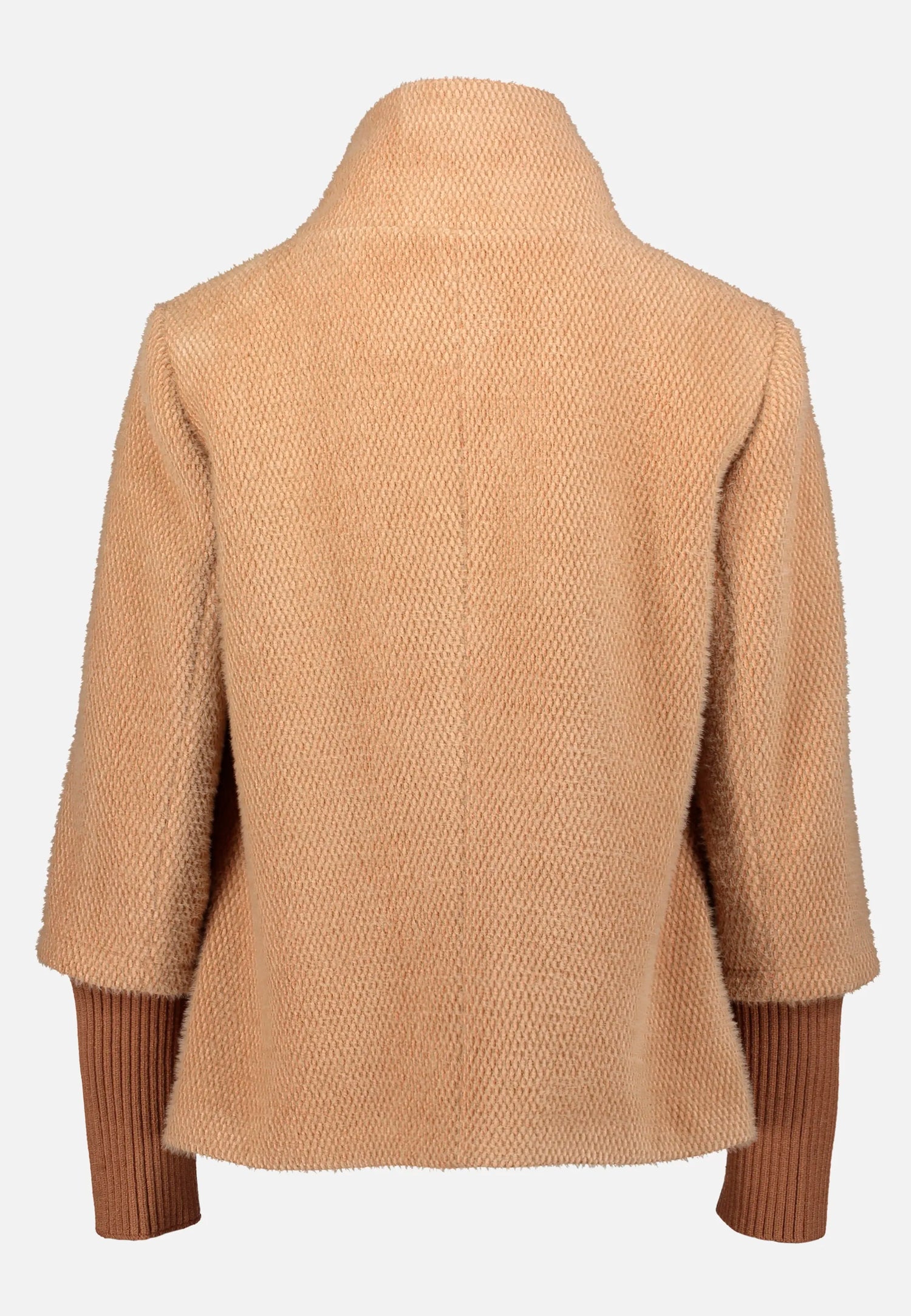 Betty Barclay_Golden Camel_Cozy Jacket with Ribbed Cuffs_4474-3267_7030_05